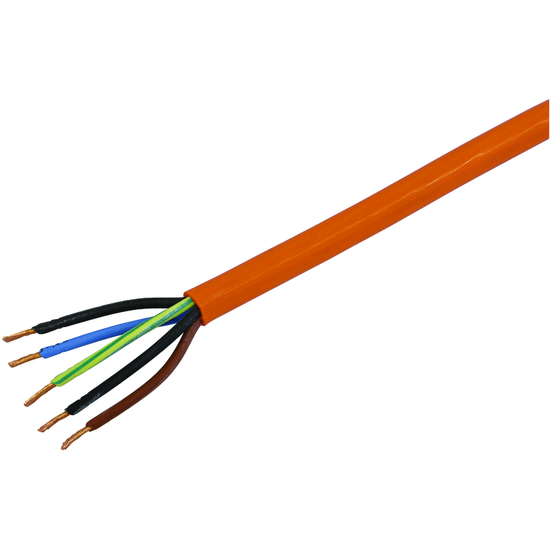 PUR Kabel 5x1.5mm² 3LNPE orange Ring 10m