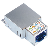 Modulo di connessione blu Cat. 6, 1xRJ45/s senza piastra di supporto