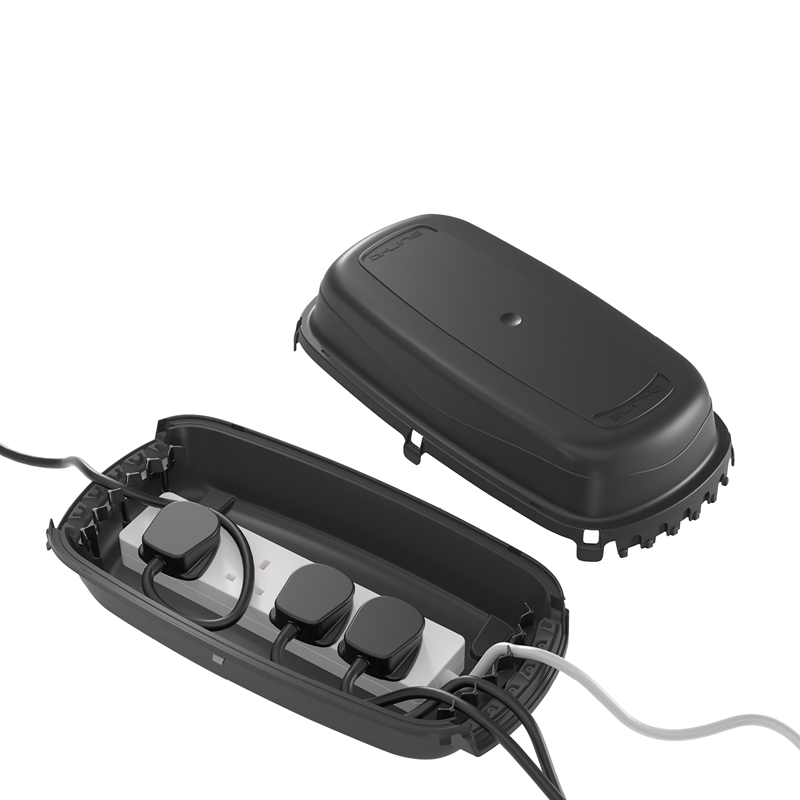 D-Line gestion des câbles Design Box IP54 noir