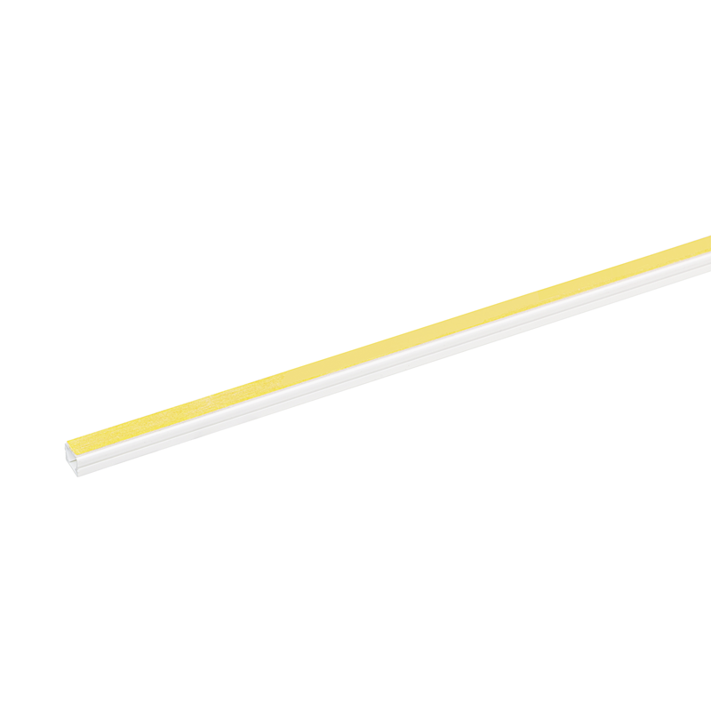 Canale per cavi 10x8mm barra 2m autoadesiva bianco