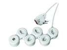 Steckdosenleiste SNAKE 5xT13 + 2xUSB-A 1.5m mit Schalter ws