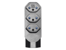 Mehrfachadapter MANTA 3+1xT13 drehbar 320° sw