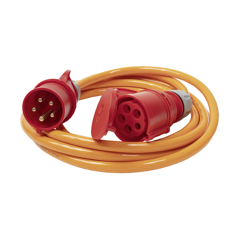 Prolunga elettrica PROFESSIONAL EPR-PUR 5x4mm2 20m CEE32/5-CEE32/5 IP44 ar