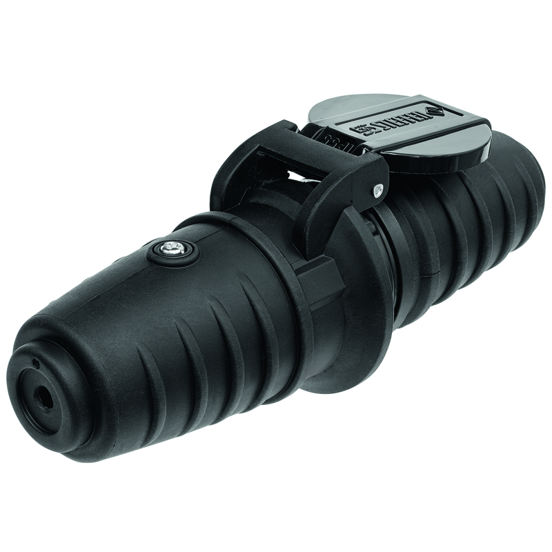 Prise T25 IP55 noir
