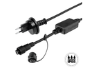 LightVision LED Anschlusskabel Gd (H05RN-F2G1.0) 1.8m sw Stecker T11 IP55