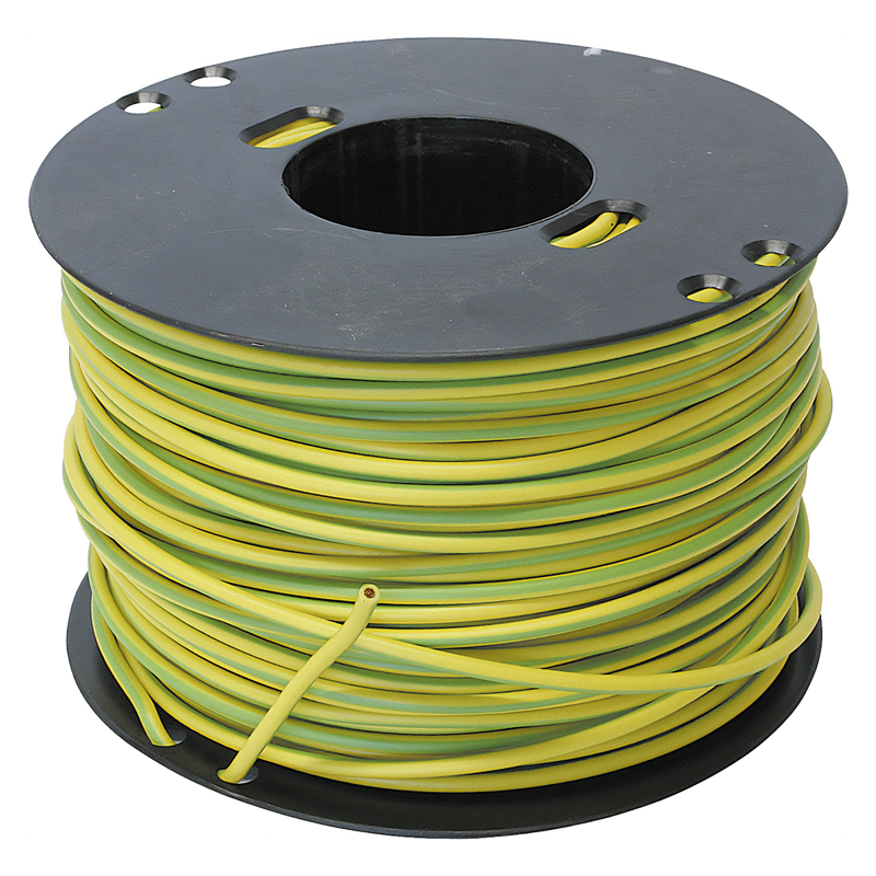 T-Litze 2.5mm² grün/gelb Spule 300m