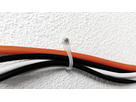 Attaches-câbles avec trou de vis nature 171.5mm x 3.7mm, Pack à 100 pcs.