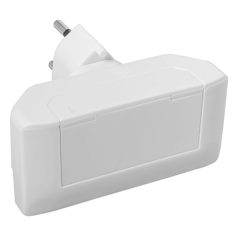 Adattatore multiplo OPPOSITE 2xT13 girevole 270° bi