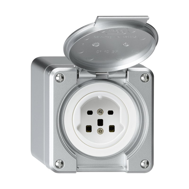 ROBUSTO Presa app. umido 1xT25 (16A/400V) IP21 al
