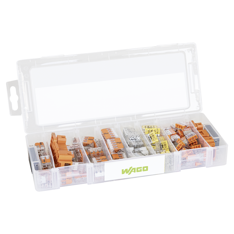 WAGO Set de bornes de connexion 8-parties UE 122 pcs. assorties
