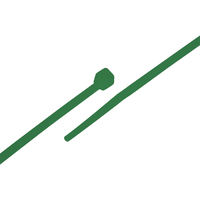 Kabelbinder grün 100mm x 2.5mm 100 Stk.