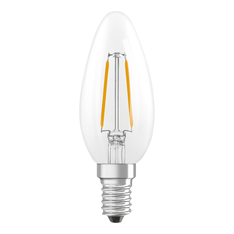 Osram LED Star Retrofit Classic B E14 240V 1W 136lm WW