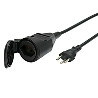 Verlängerungskabel GdV 3x1mm2 5m T12-T13 sw