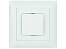 EDIZIOdue Interrupteur à enc. SCH6 lumineux (LED bleu, orient.) bl