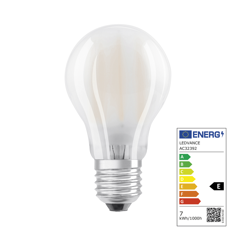 Osram LED Star Retrofit Classic A E27 240V 6.5W 806lm WW