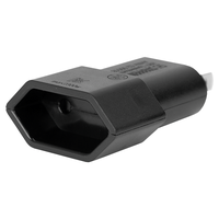 Reiseadapter Typ11 - USA 2-polig max. 10A sw