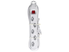 Presa multipla STRONG 5xT13 3m con interruttore e magneti bi