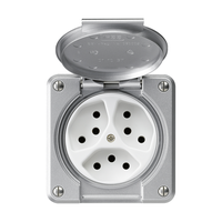 ROBUSTO Presa da inc. umido 3xT13 QuickConnect IP21 al