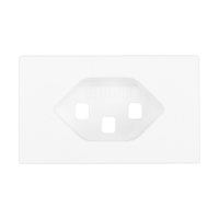 FLF Plaque de recouvrement prise 1xT23 Gr.1 bl