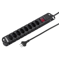 Presa multipla VARIABL 8xT13 5m con interruttore e magneti nr