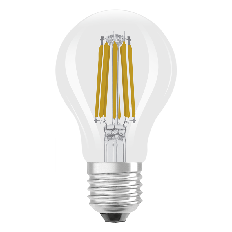 Osram LED Classic A E27 240V 7.2W 1521lm WW