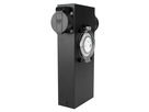 GardenLine Colonna con prese elettriche e timer 2xT13 IP55 con protezione da sov