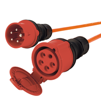Rallonge électrique STEFFENFLEX EPR-PUR 5G1.5mm² 5m CEE16/5-CEE16/5 IP44 or