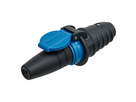 Stecker T13 IP55 anthrazitgrau/hellblau