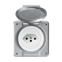 ROBUSTO Presa da inc. umido 1xT13 QuickConnect IP21 al