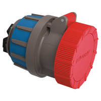 CEE Einsatz Kupplung 125/4 400V 6h vernickelt