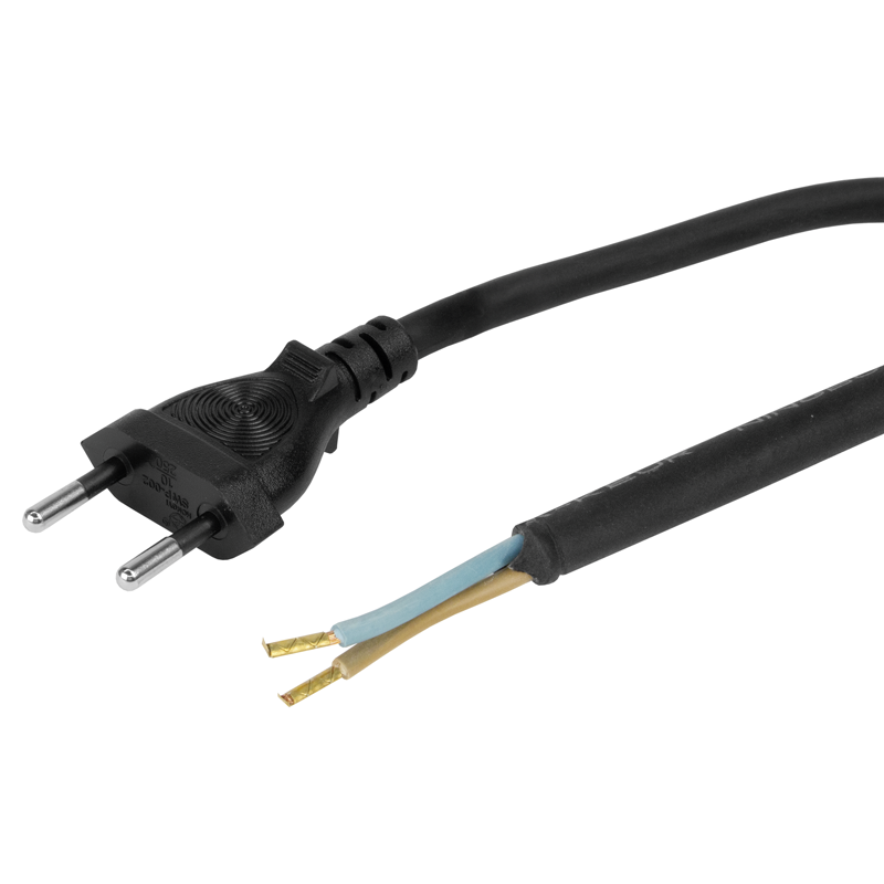 Anschlusskabel Gdv 2x1mm2 5m T11 sw