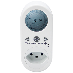 Timer digital 12 Schaltprogramme ws