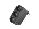 Mehrfachadapter MANTA 3xT13 drehbar 320° sw