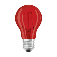 Osram Star Deco Classic A E27 240V 2.5W 45lm rouge