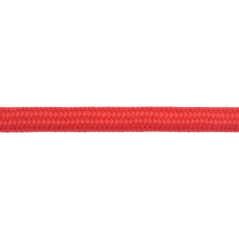 Câble textile 3x1mm² rouge brique bobine avec 100m