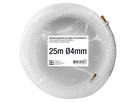Tire-fil en nylon 25m Ø 4mm avec ressort de recherche tr