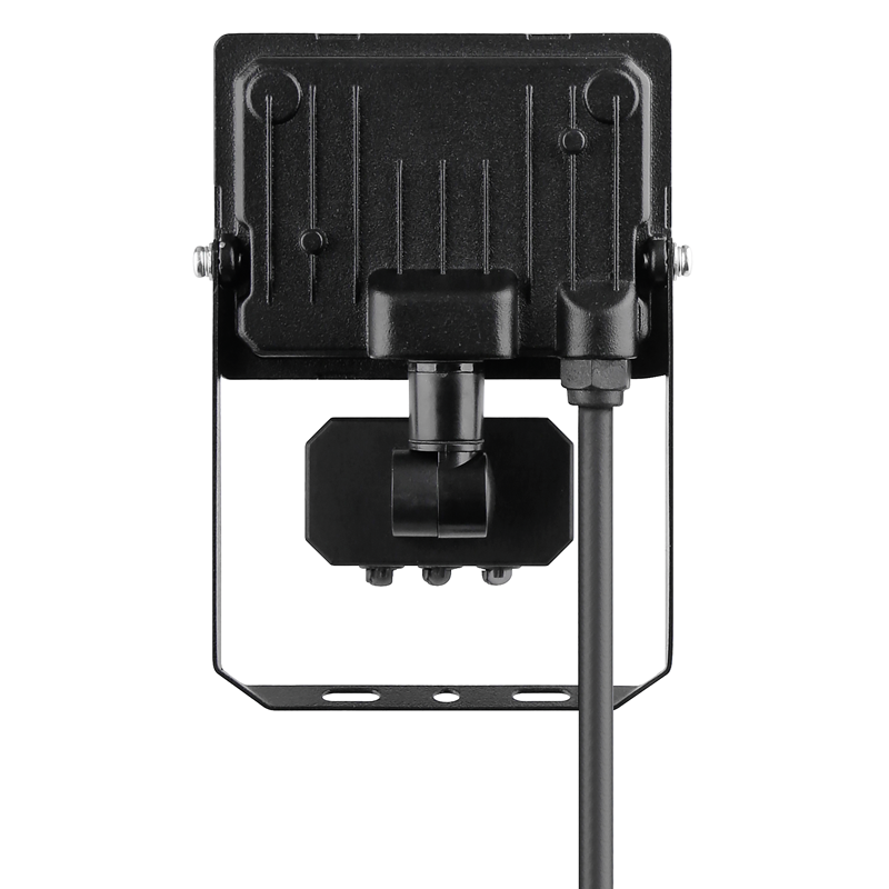 Lampadina muro esterno LED 10W con PIR 120° ne
