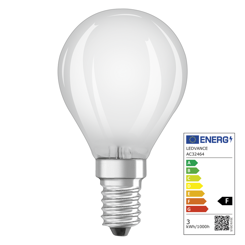 Osram LED Star Retrofit Classic P E14 240V 2.5W 250lm WW