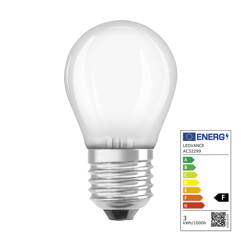 Osram LED Superstar Retrofit Classic P E27 240V 2.8W 250lm WW