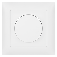 EDIZIOdue Variateur rotatif à enc. LED UNIVERSEL 4-400W/VA (LED 4-200W) bl