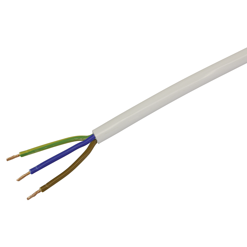 Td Kabel 3x1mm² weiss Ring 20m