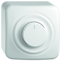 STANDARDdue AP-Drehdimmer PHAB 20-300W (LED 30-60W) ws