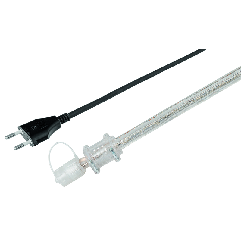 LightVision tuyau lumineux LED 12m rdcw avec câble de raccordement Gd 1.8m nr