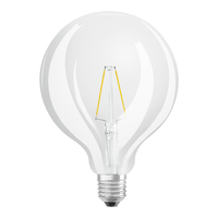 Osram LED Star Retrofit Classic Globe E27 240V 2.5W 250lm klar WW
