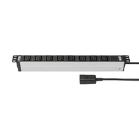 Multiprise ALU MODULAR SILVER 8xC19 3m ar/nr