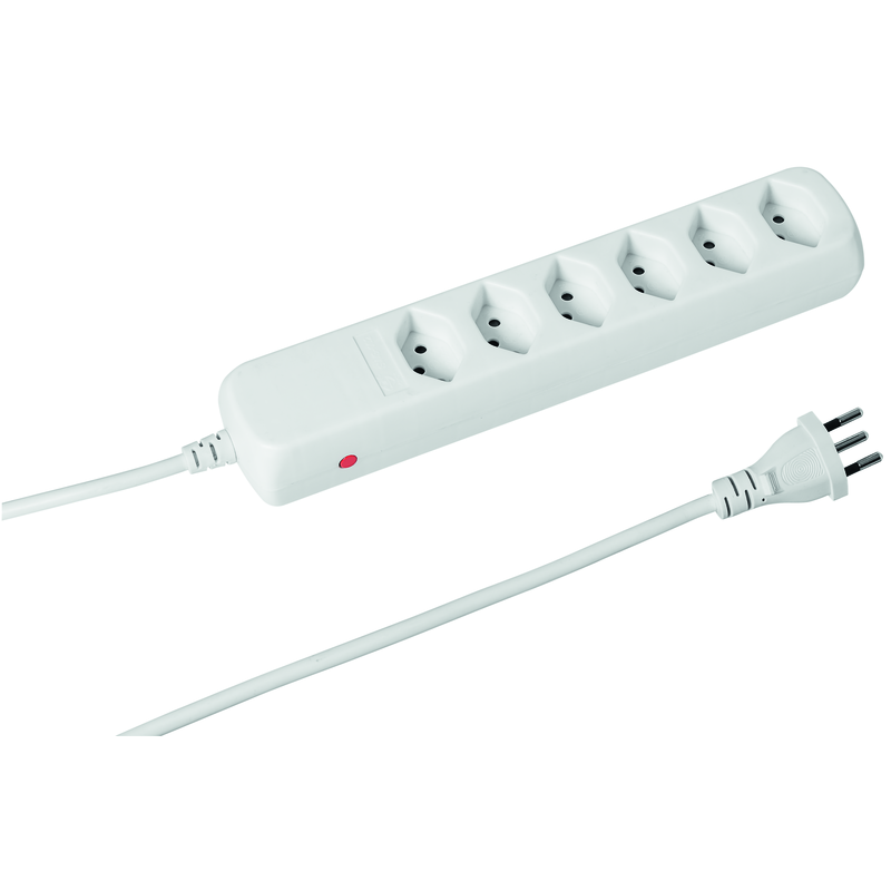 Multiprise POWER EASY 6xT13 1.5m bl