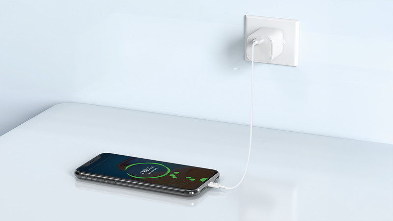 Ladeadapter GaN 20W PD 1xUSB-C max. 3A ws
