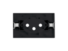 FLF Abdeckplatte Steckdose 1xT13 Gr.1 sw