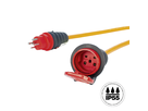 Prolunga elettrica PROFESSIONAL EPR-PUR 5x2.5mm2 5m T25-T25 IP55 ar