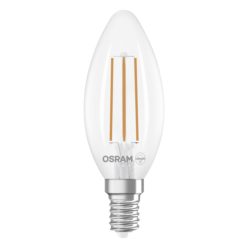 Osram LED Classic B E14 240V 3.8W 806lm WW